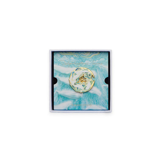Broche Diseñador Ballena Narval Luminoso - Joya Pareja Día de la Reina - Image 2