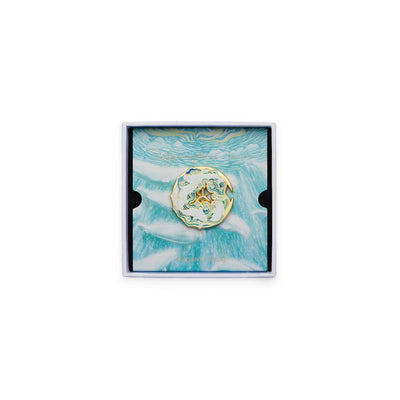 Broche Diseñador Ballena Narval Luminoso - Joya Pareja Día de la Reina - Image 2