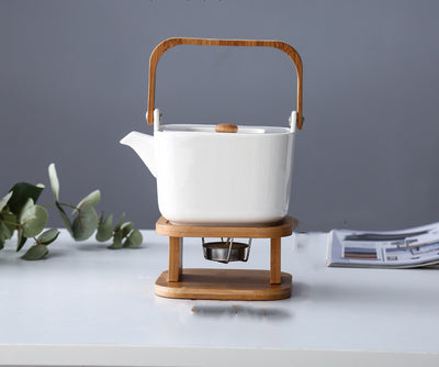Juego de Té de Cerámica con Flores y Frutas, Tazas de Café, Tetera, Estilo Nórdico Europeo - Image 2