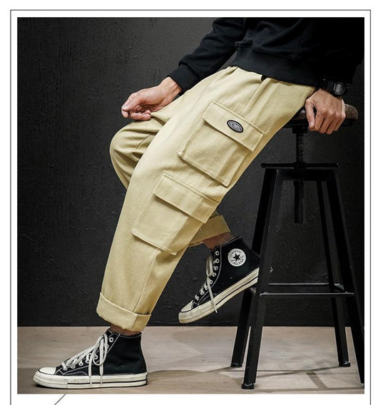 Pantalones Casuales Talla Grande con Bolsillos Amplios Corte Recto - Image 11