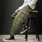 Pantalones Casuales Talla Grande con Bolsillos Amplios Corte Recto
