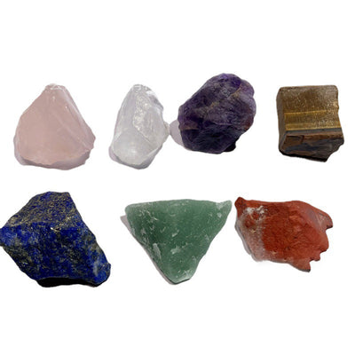 Piedras de Cristal Natural Chakra - Conjunto de Siete Chakras para Meditación y Sanación - Image 3