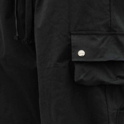 Pantalones Deportivos Overol Hombre Corte Recto Suelto Negro Estilo Casual Americano - Image 6