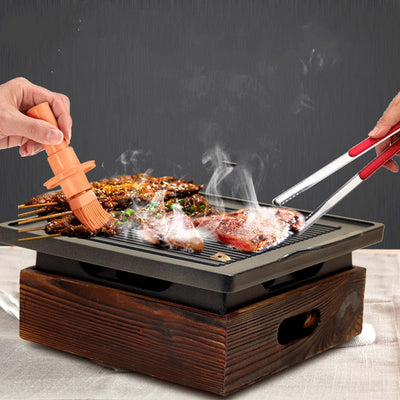 Parrilla Coreana sin Humo con Base de Madera - Image 10
