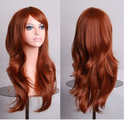 Peluca Cosplay Anime Larga Multicolor - Estilo Europeo y Americano - Image 12