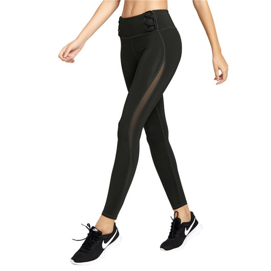 Pantalones Yoga Mujer Ajustados de Talle Alto - Secado Rápido y Control Abdominal - Image 7