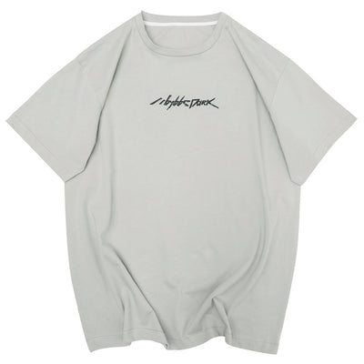 Camiseta Reflectante Estampada Manga Corta Hombre Cuello Redondo Hip-Hop - Image 6