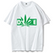 Camiseta Hip Hop Hoja de Cáñamo Estilo Urbano para Hombre