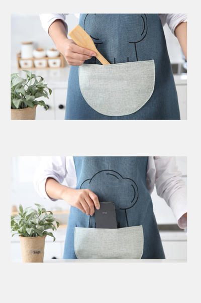 Delantal de Cocina Impermeable y Resistente al Aceite - Image 7