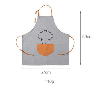 Delantal de Cocina Impermeable y Resistente al Aceite - Image 3