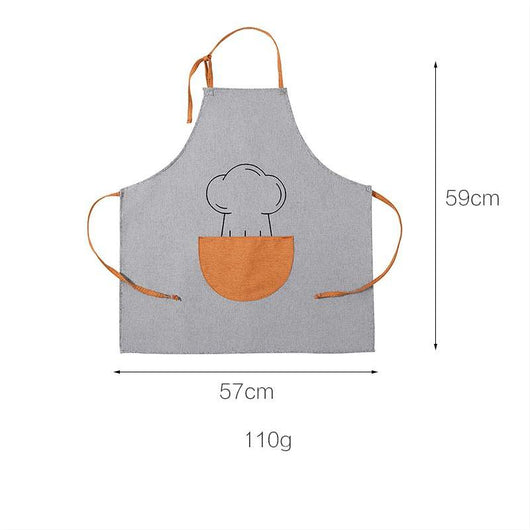 Delantal de Cocina Impermeable y Resistente al Aceite - Image 3