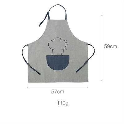 Delantal de Cocina Impermeable y Resistente al Aceite - Image 4
