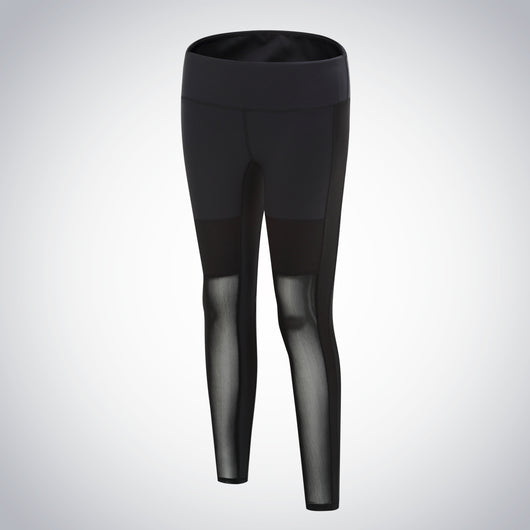 Leggings Deportivos Otoño Mujer con Detalles de Malla - Pantalones Running Ajustados - Image 5