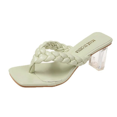 Sandalias Estilo Coreano con Tacón Grueso para Mujer - Image 10