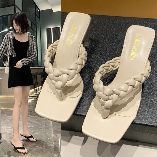 Sandalias Estilo Coreano con Tacón Grueso para Mujer - Image 6