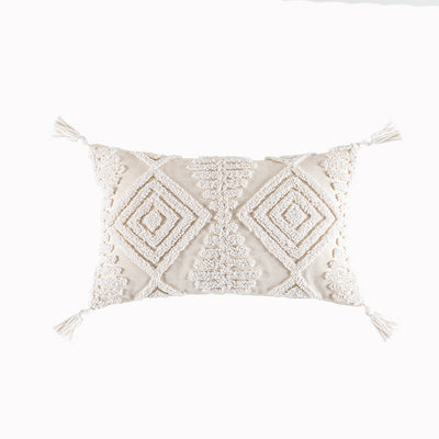 Funda de Almohada Nórdica Minimalista Moderna con Costura Tufted Geométrica 3D - Image 10