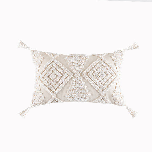 Funda de Almohada Nórdica Minimalista Moderna con Costura Tufted Geométrica 3D - Image 10