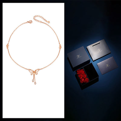 Pulsera Tobillera de Plata Esterlina con Mariposa - Diseño Fashion Que No Se Decolora - Image 7