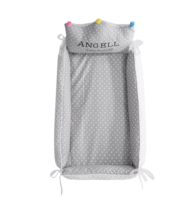 Cuna Portátil Biomimética con Colchón Regulable y Textiles Lavables - Image 27