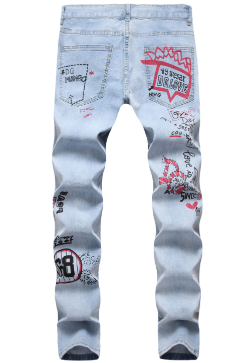 Jeans Rotos Hip-Hop Street Style con Estiramiento - Image 2