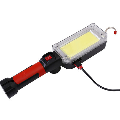 Linterna LED Recargable de Trabajo y Camping con Imán y Gancho - Image 13