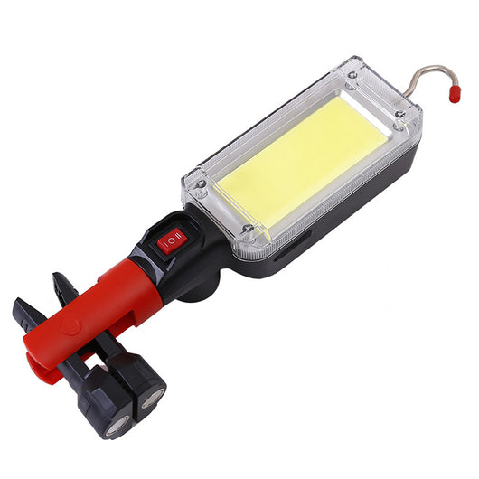 Linterna LED Recargable de Trabajo y Camping con Imán y Gancho - Image 4