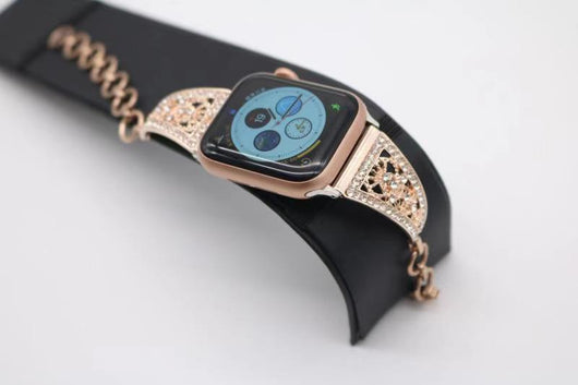 Pulsera Metálica Diamantada para Apple Watch - Diseño Elegante para Todas las Generaciones - Image 6