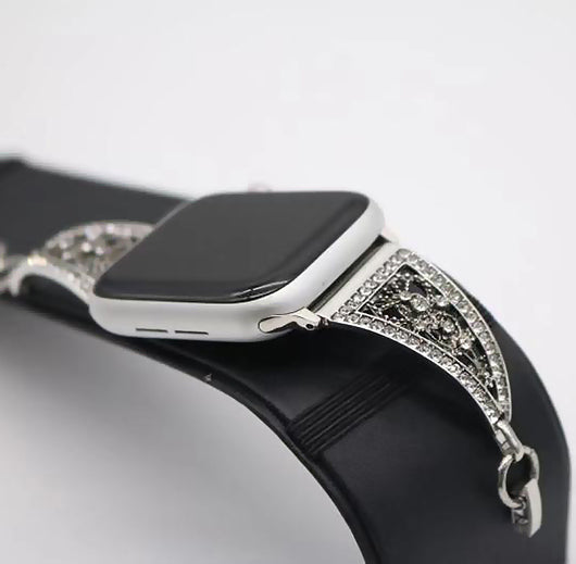 Pulsera Metálica Diamantada para Apple Watch - Diseño Elegante para Todas las Generaciones - Image 9