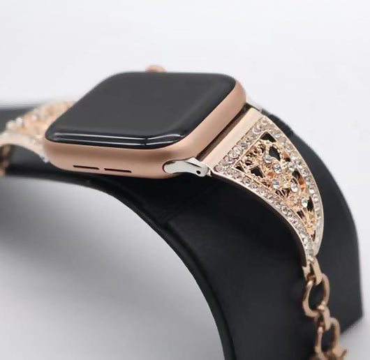 Pulsera Metálica Diamantada para Apple Watch - Diseño Elegante para Todas las Generaciones - Image 13
