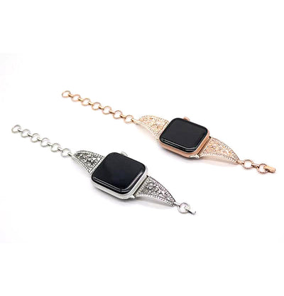 Pulsera Metálica Diamantada para Apple Watch - Diseño Elegante para Todas las Generaciones - Image 12