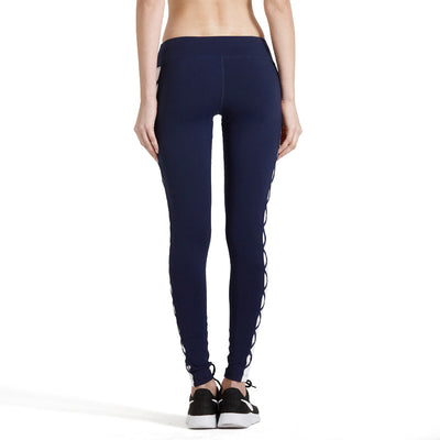 Pantalones Yoga Deportivos Elásticos Cintura Media Secado Rápido Mujer - Image 3