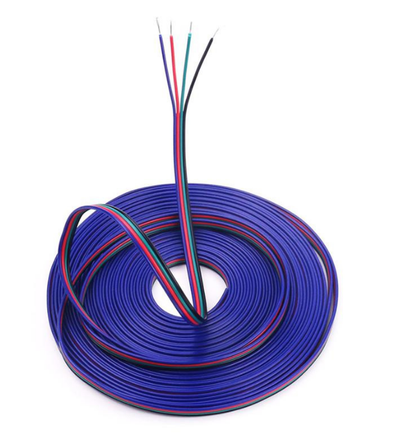 Tira LED RGB 4 Pines con Cable - Iluminación Colorida Personalizable - Image 6