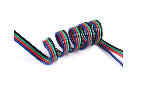 Tira LED RGB 4 Pines con Cable - Iluminación Colorida Personalizable - Image 10