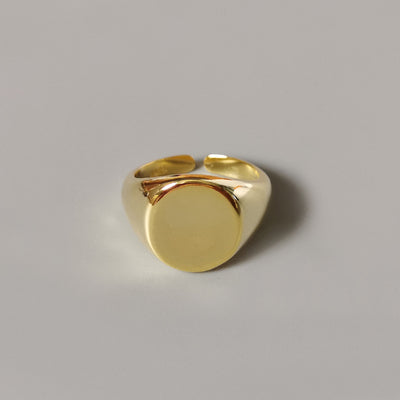 Anillo Abierto Dorado Tendencia Fashion para Mujer - Image 5