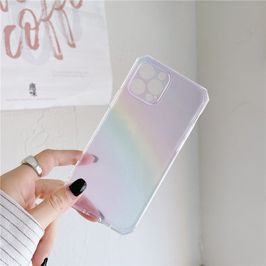 Funda Protectora Rainbow para iPhone 11, 12 y Pro Max