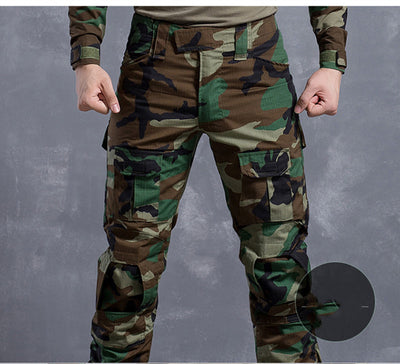Pantalones Tácticos Militares Camuflaje Pitón Negro - Overol Resistente Four Seasons - Image 17