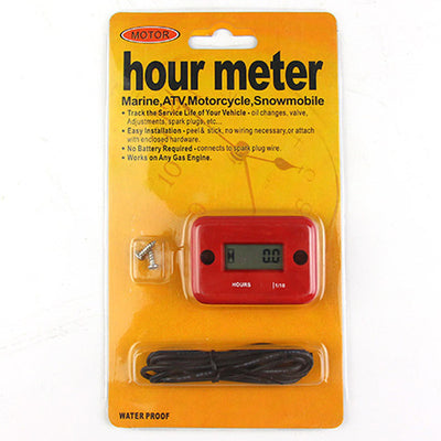 Medidor de Horas LCD para Motocicleta, Lancha y ATV - Contador Inductivo - Image 13