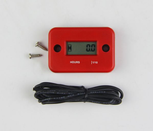 Medidor de Horas LCD para Motocicleta, Lancha y ATV - Contador Inductivo - Image 5