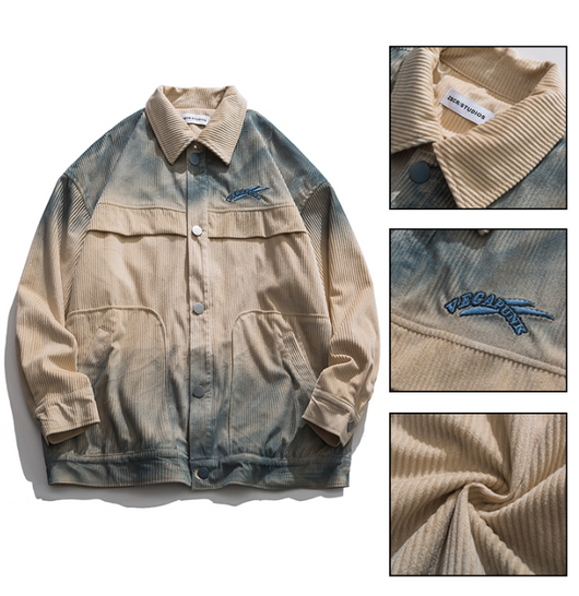 Chaqueta de Pana Unisex con Solapa Clásica - Image 11