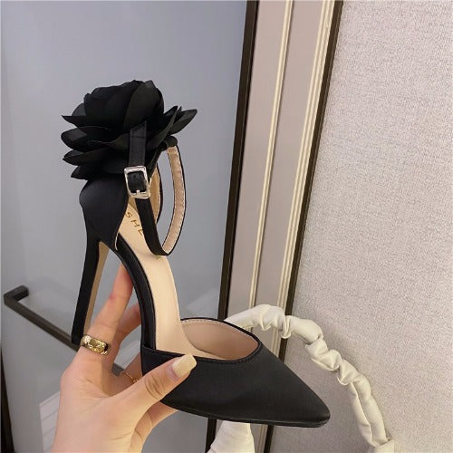 Zapatos de Tacón Alto Punta Fina Estilo Hada - Tallas Grandes Mujer - Image 5