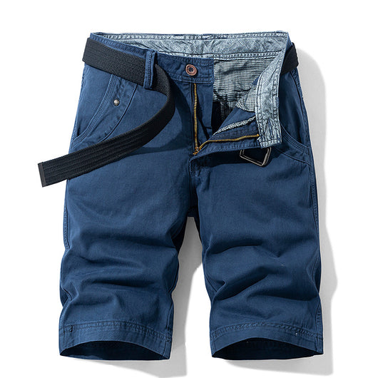 Pantalones Cortos de Algodón para Hombre - Bermudas Cómodas y Versátiles - Image 4