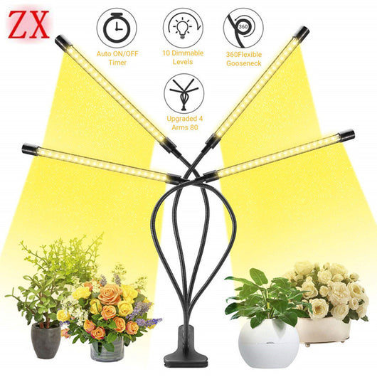 Lámpara LED de Crecimiento Plegable para Plantas de Interior - Image 10