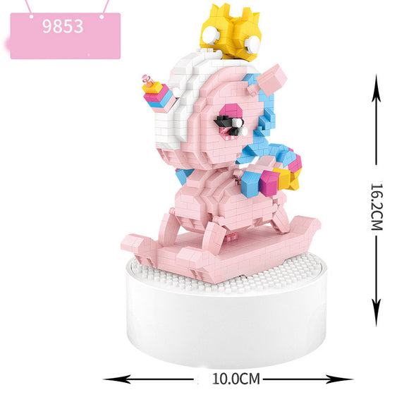 Bloques de Construcción Micro Puzzle Multifuncional para Niñas