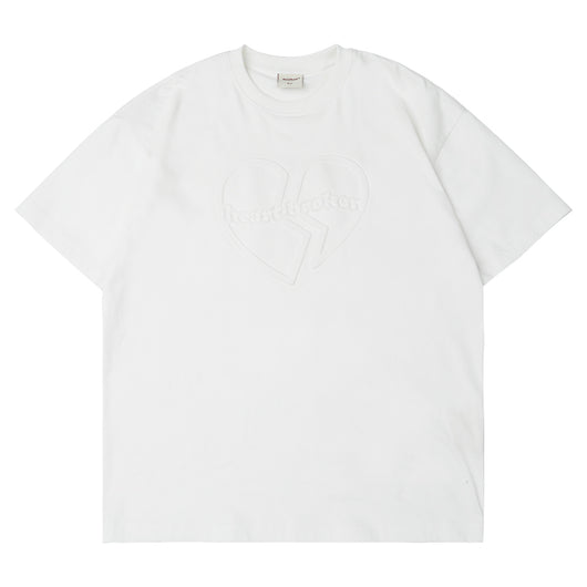 Camiseta Holgada de Verano con Estampado en Relieve - Diseño Niche Split Love - Image 13