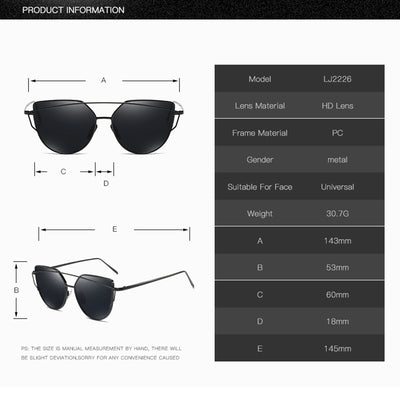 Gold metal cat-eye sunglasses with pink mirrored lenses on a white background. - Image 11