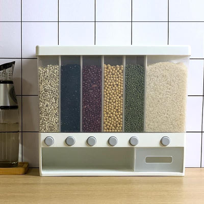 Contenedor Hermético de Arroz 20kg Estilo Japonés - Dispensador Multiusos Antihumedad - Image 7
