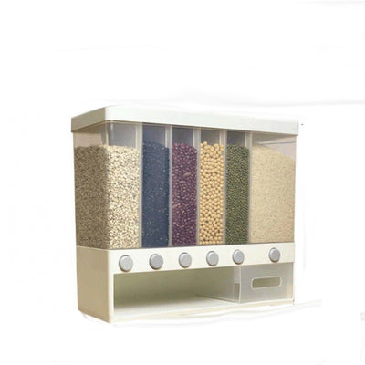 Contenedor Hermético de Arroz 20kg Estilo Japonés - Dispensador Multiusos Antihumedad