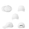 Gorro Luminoso LED de Fibra Óptica para Parejas Negro y Blanco