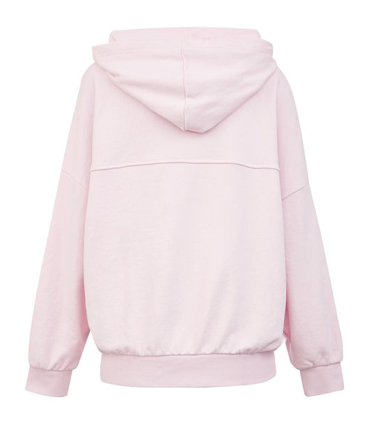 Sudadera Suelta con Capucha y Diseño de Malla ONLY Ole - Estilo Letter para Mujer - Image 7