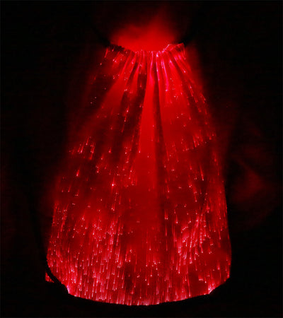 Mochila Deportiva con Luz LED Fibra Óptica - Bolsa Reflectante Multicolor - Image 14